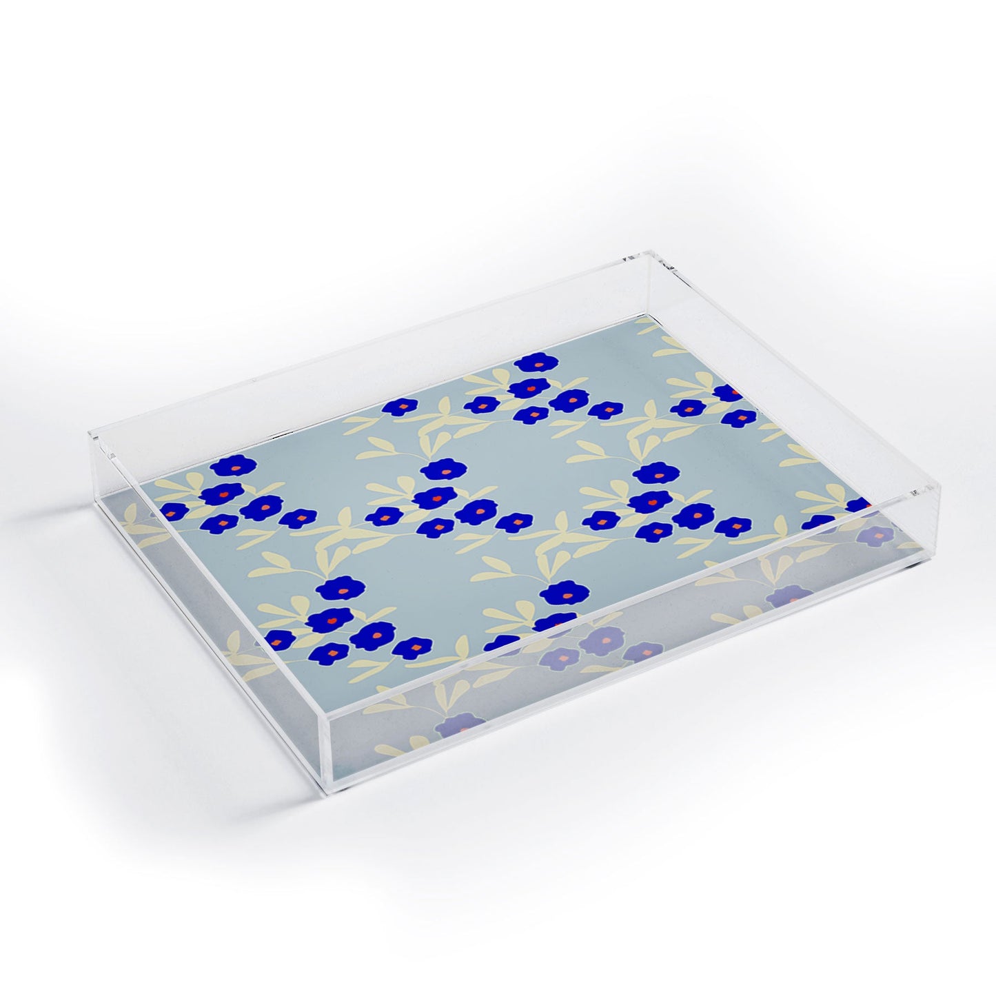Morgan Kendall blue bells Acrylic Tray