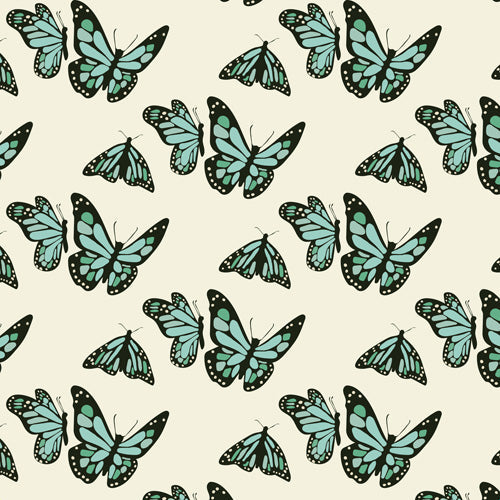 Morgan Kendall monarch butterflies Shower Curtain