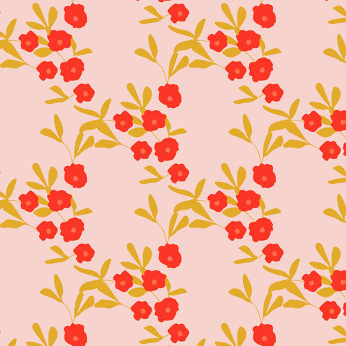 Morgan Kendall strawberry fields Shower Curtain