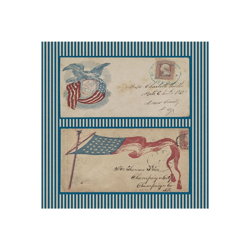 DENY Designs Civil War Envelopes Art Print