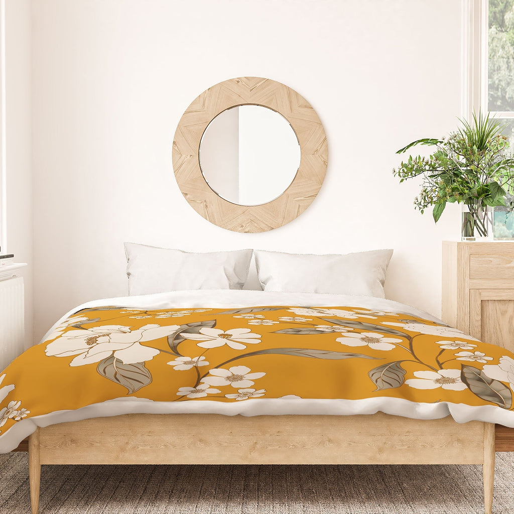 Gabriela Fuente Roberta Sunflower Duvet Cover