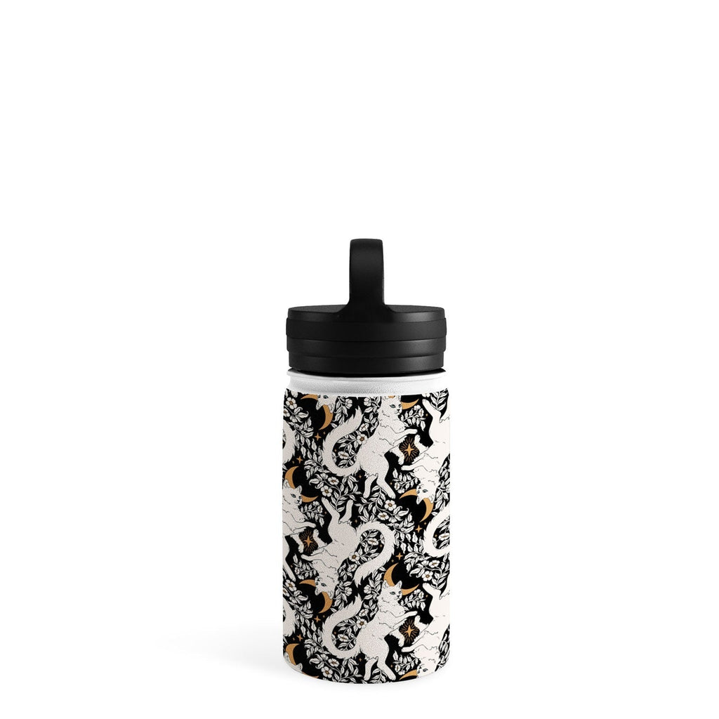 Avenie Celestial Cats Gold Water Bottle