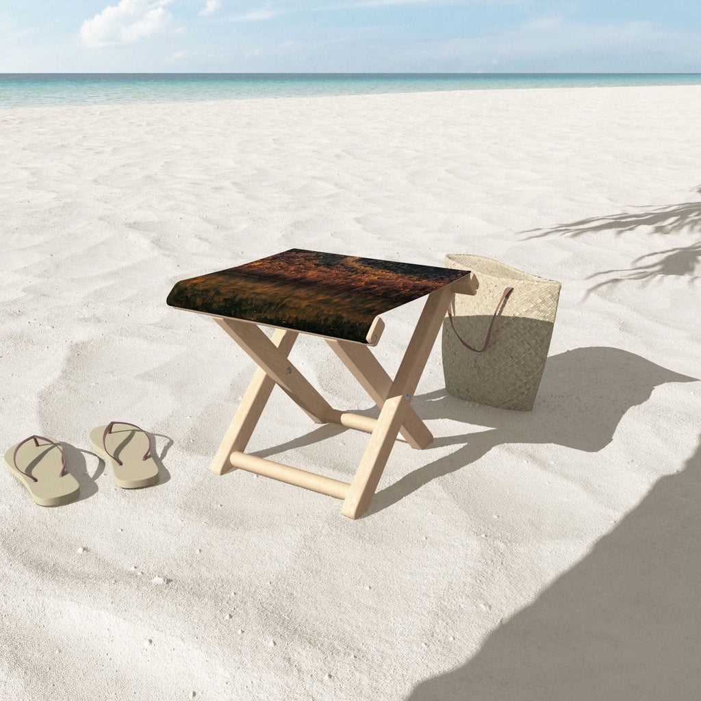 Hannah Kemp Fall Lake Folding Stool