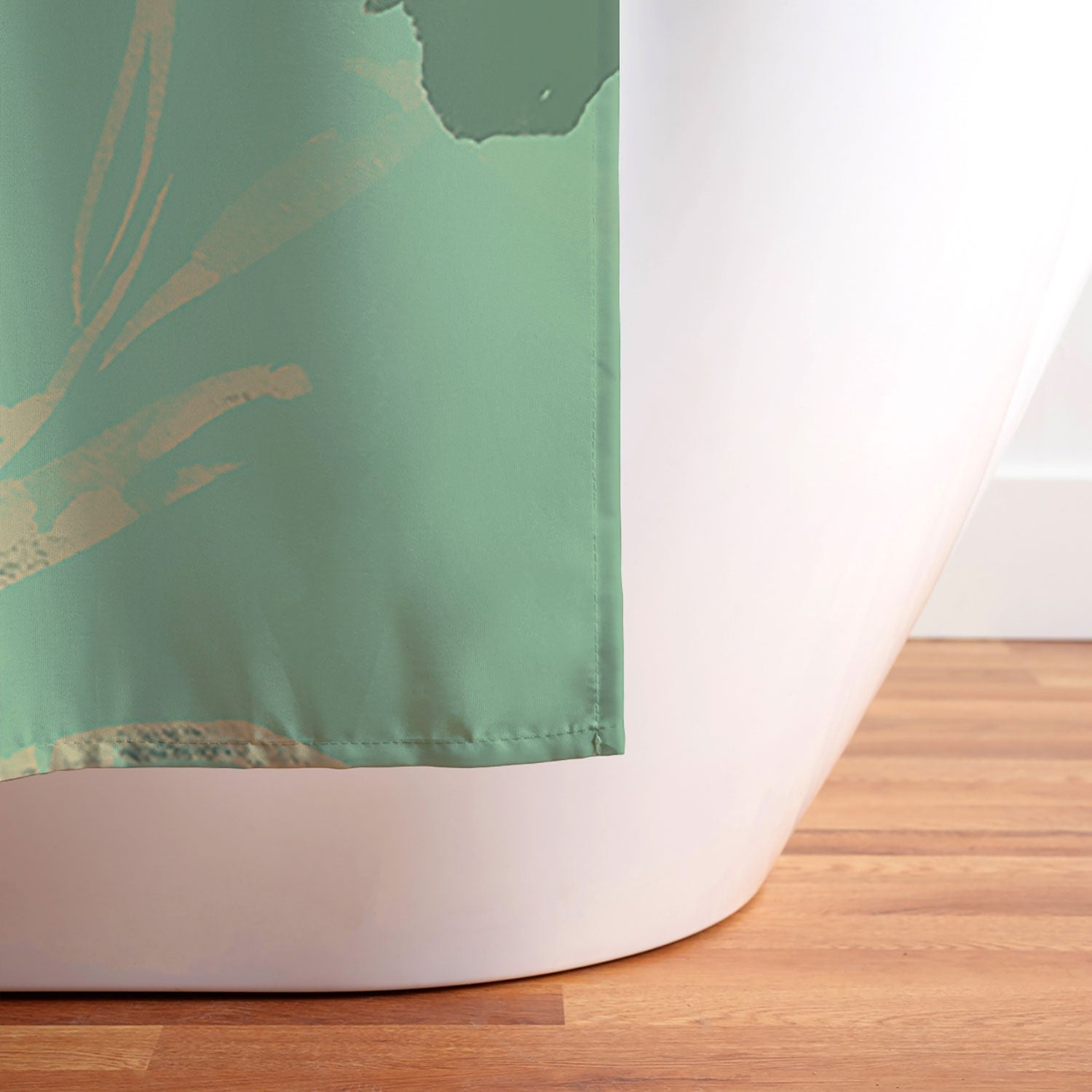 Gabriela Fuente Emma Green Shower Curtain