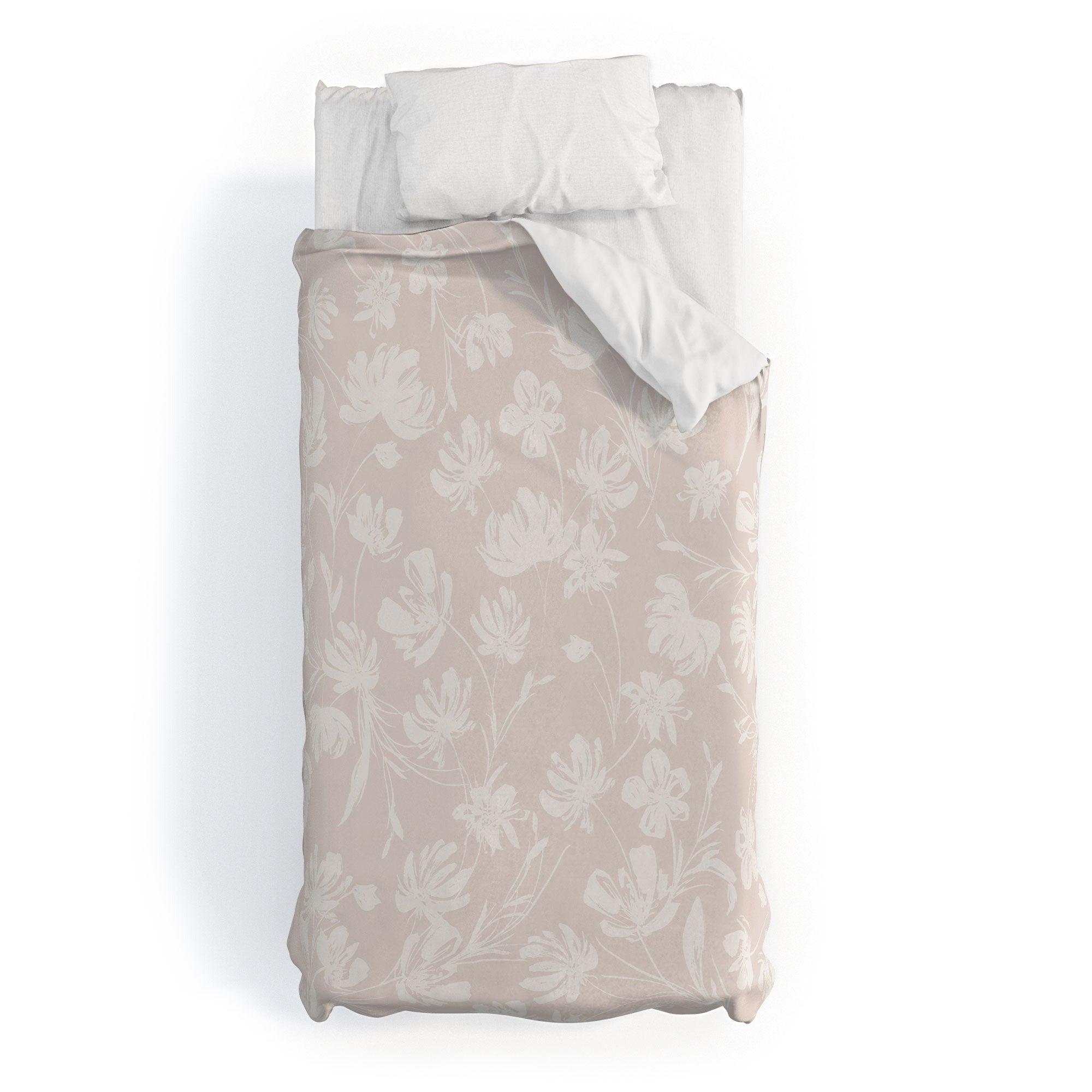 Gabriela Fuente Martine Neutral Duvet Cover
