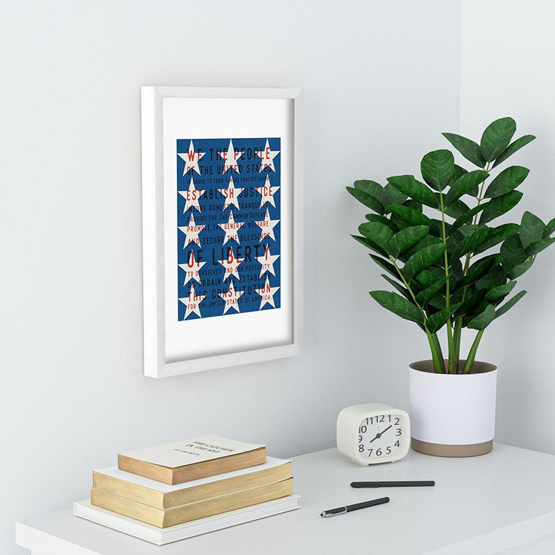 DENY Designs Starred Preamble Recessed Framing Rectangle