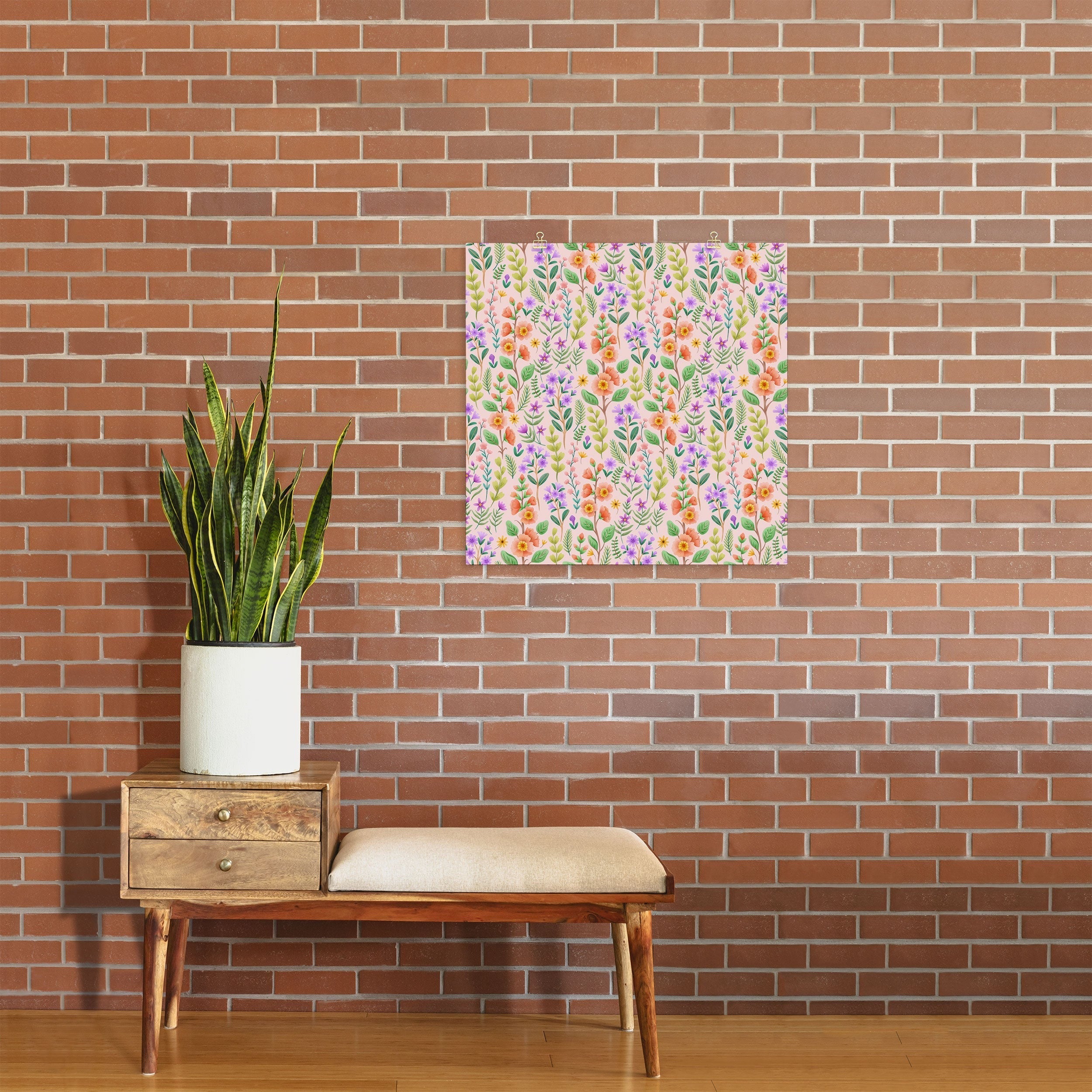Pimlada Phuapradit Ditsy Spring Floral Art Print