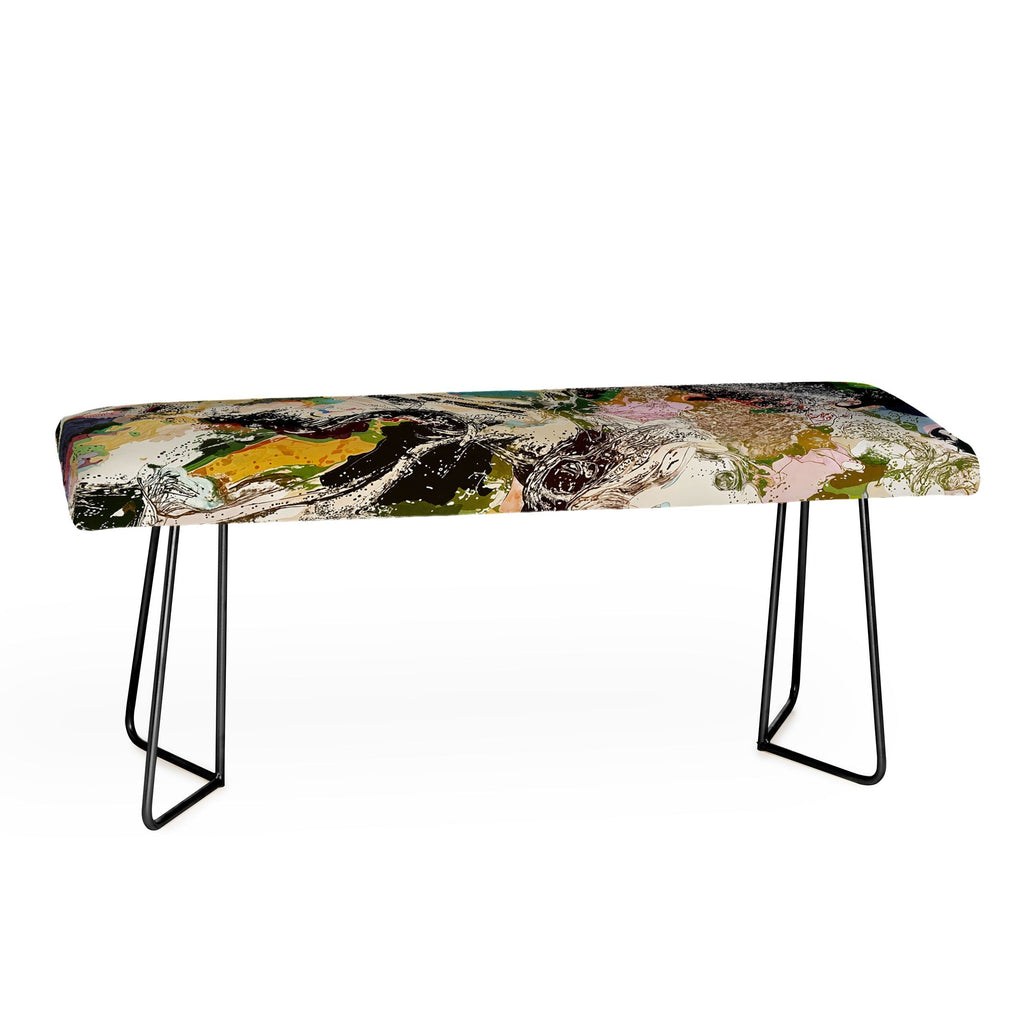 83 Oranges Echoes Beneath the Surface Bench