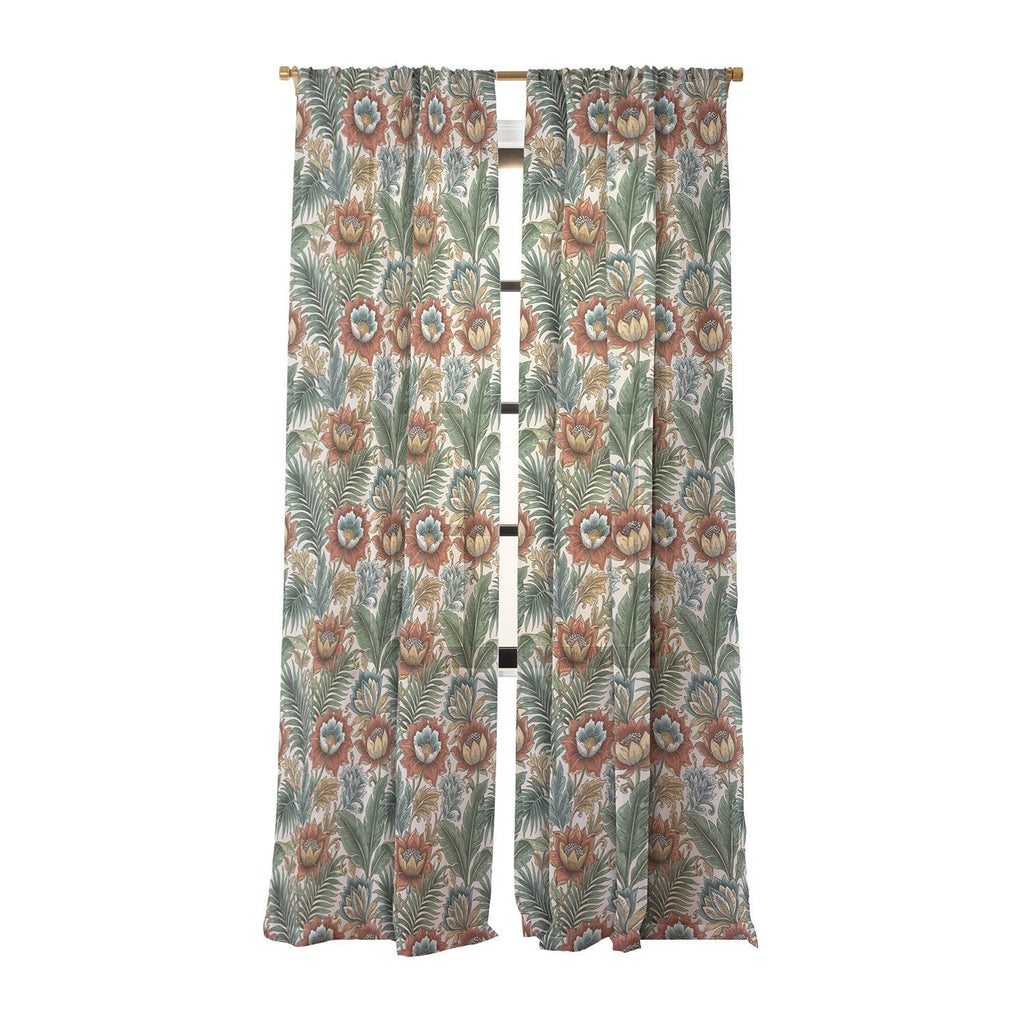 Marta Barragan Camarasa Retro Jungle Garden Sheer Non Repeat