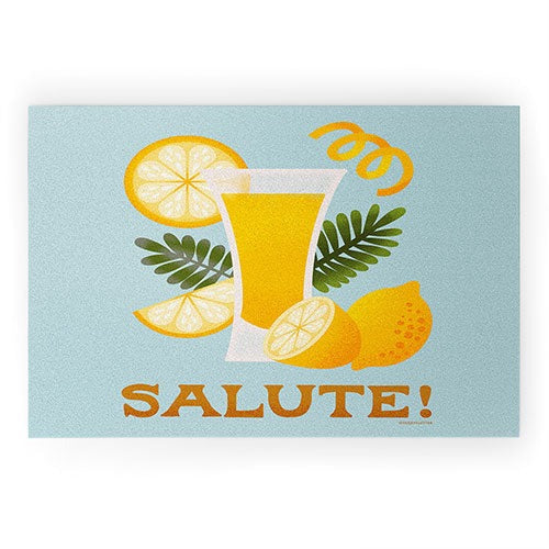 Jessica Molina Limoncello Cocktail Welcome Mat
