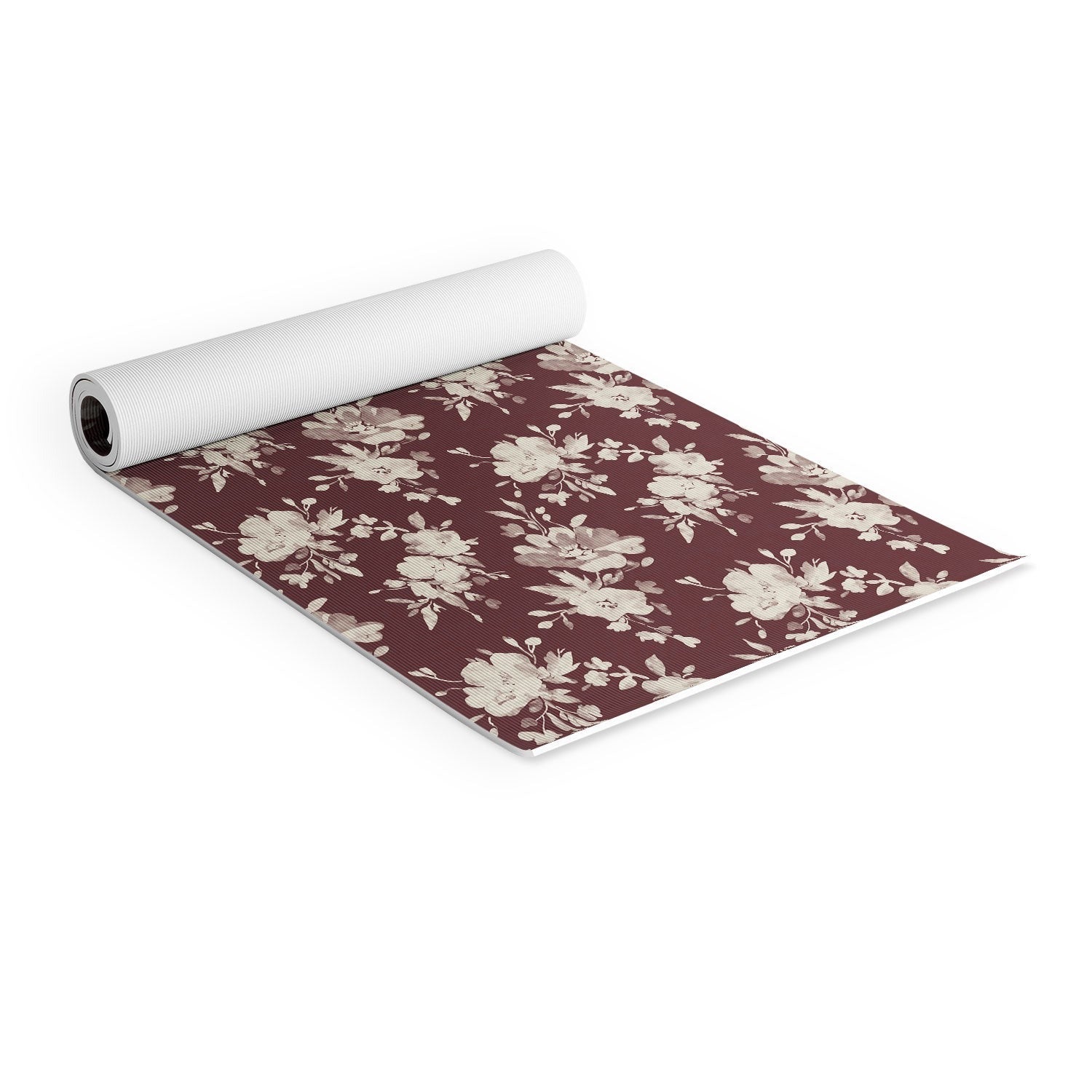 Marta Barragan Camarasa Antique Petal Romance Yoga Mat