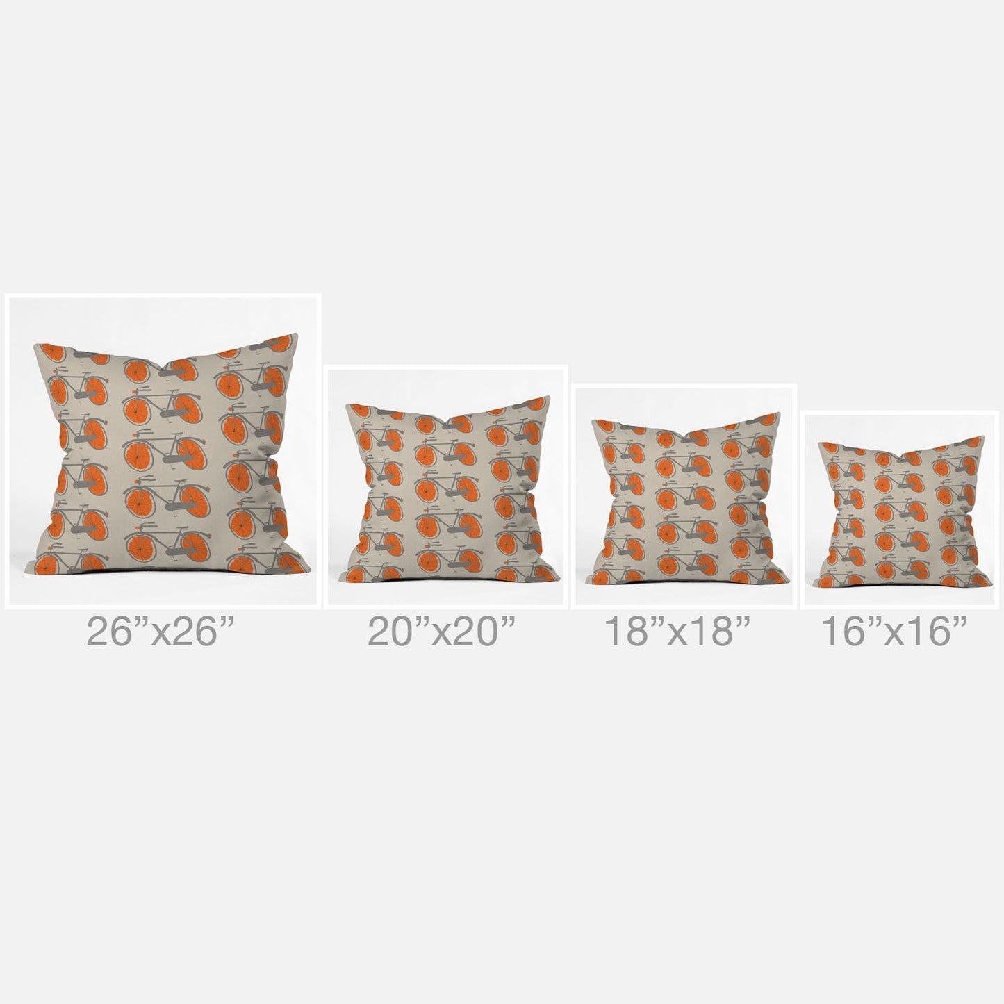 Mummysam Bicycles Throw Pillow