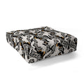 Avenie Celestial Cats Gold Floor Pillow Square
