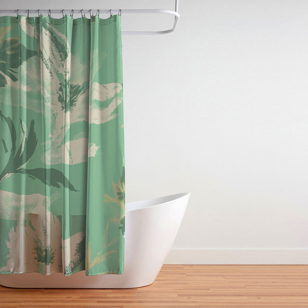 Gabriela Fuente Emma Green Shower Curtain