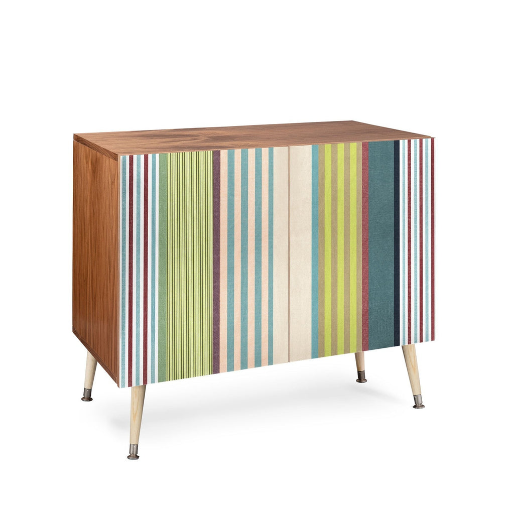 Marta Barragan Camarasa Colorful Stripe Delight Credenza