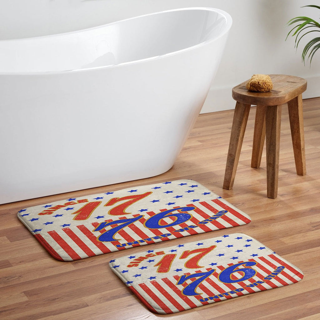 DENY Designs 1776 Stars Memory Foam Bath Mat