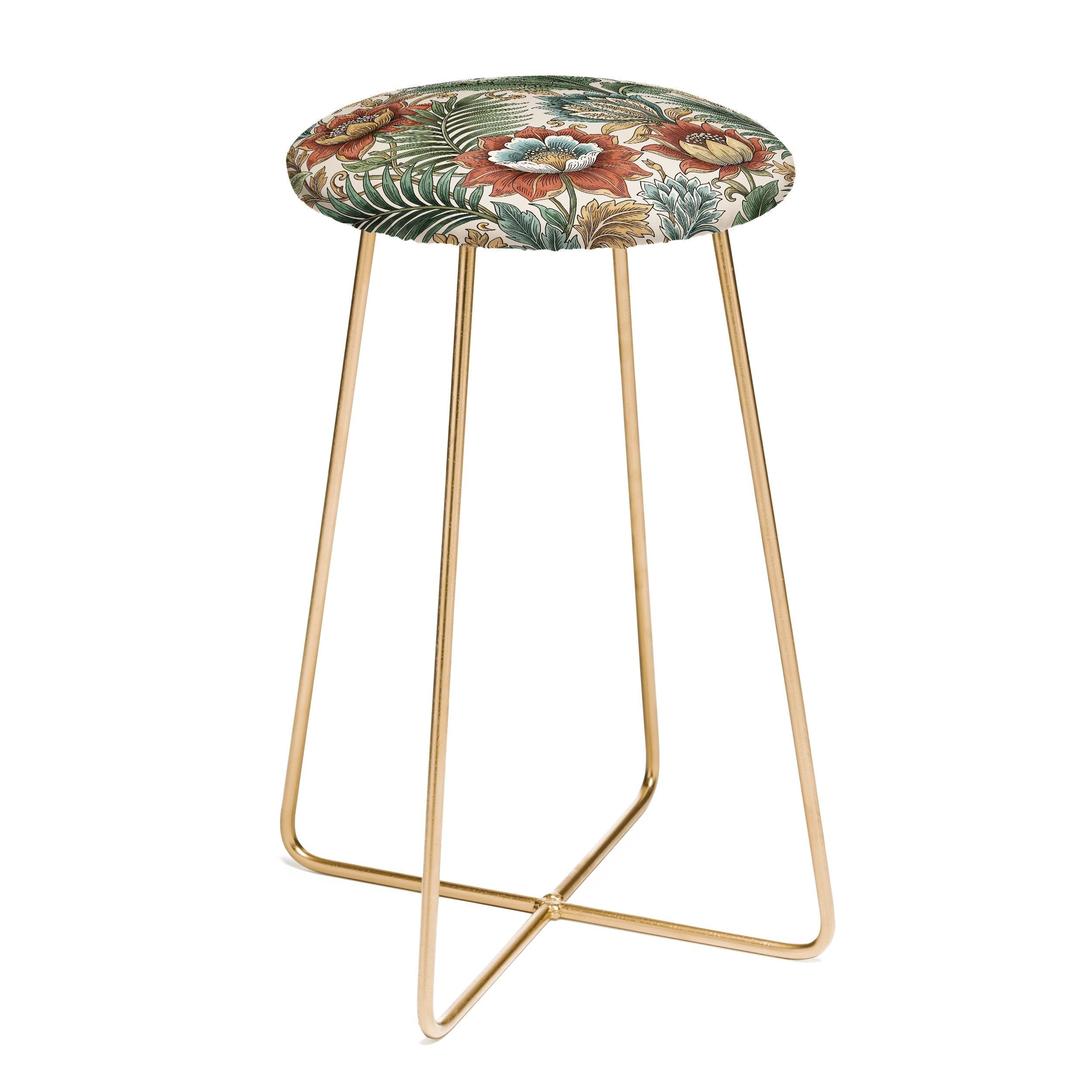 Marta Barragan Camarasa Retro Jungle Garden Counter Stool