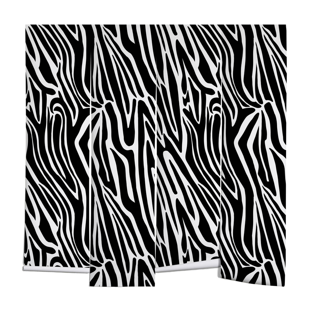 Jennifer Labre Wild Zebra Wall Mural