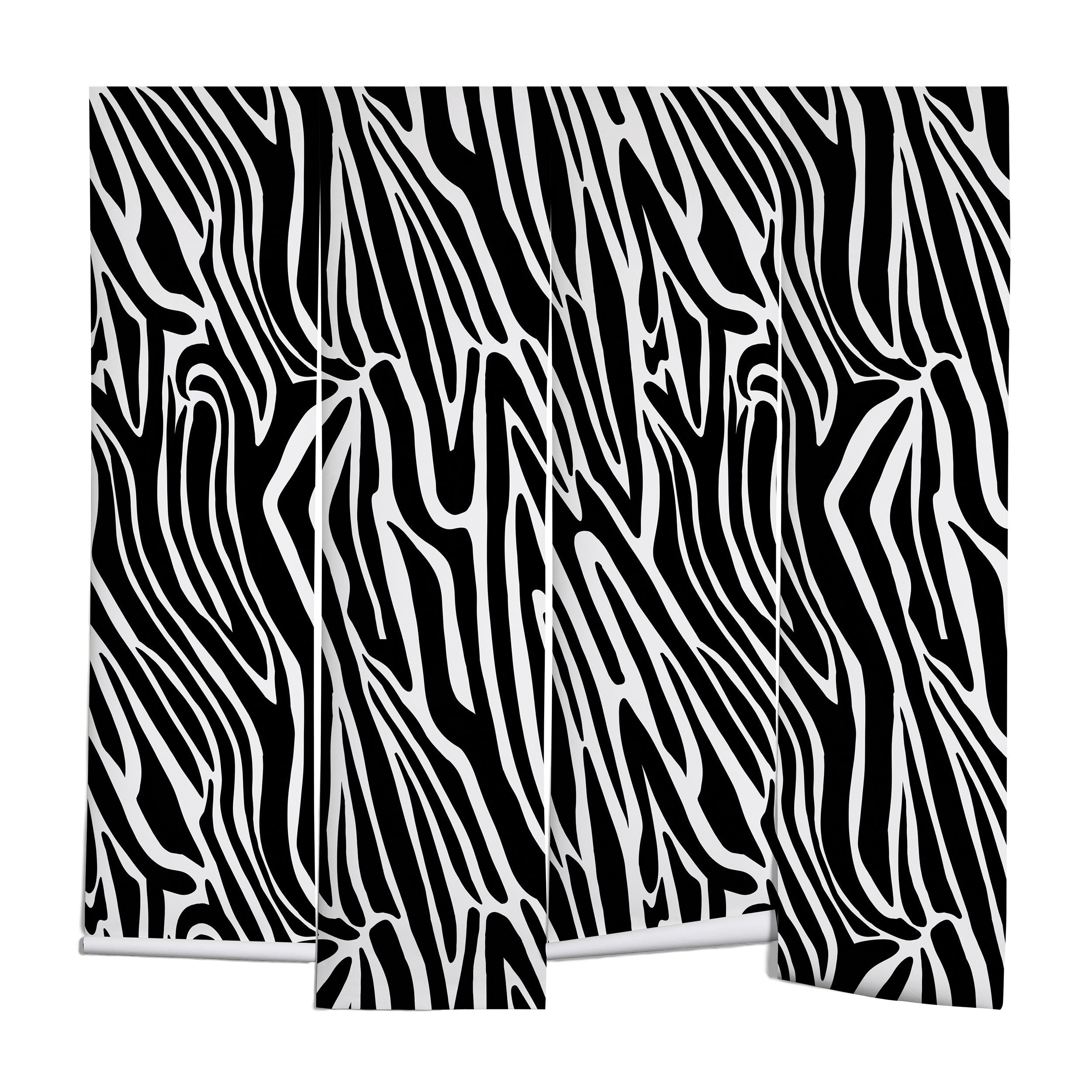 Jennifer Labre Wild Zebra Wall Mural