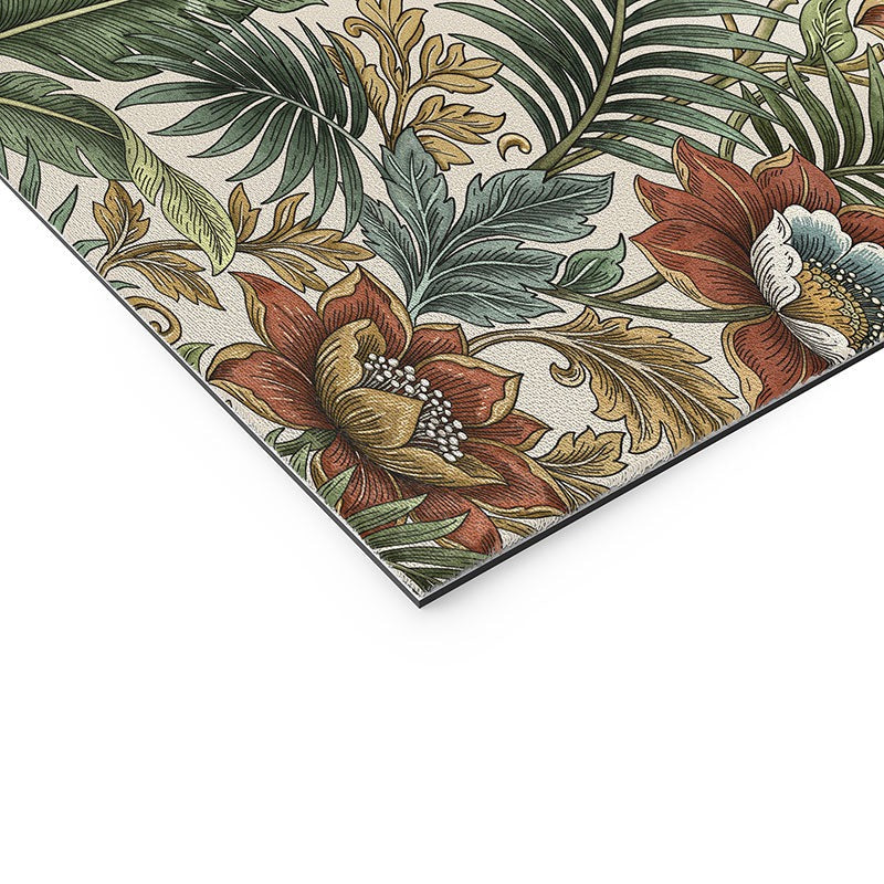 Marta Barragan Camarasa Retro Jungle Garden Welcome Mat