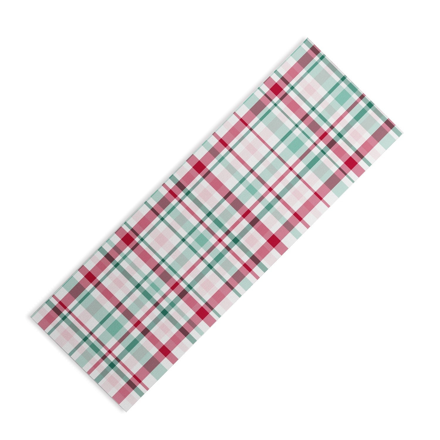 Lisa Argyropoulos Merry Vintage Plaid Yoga Mat