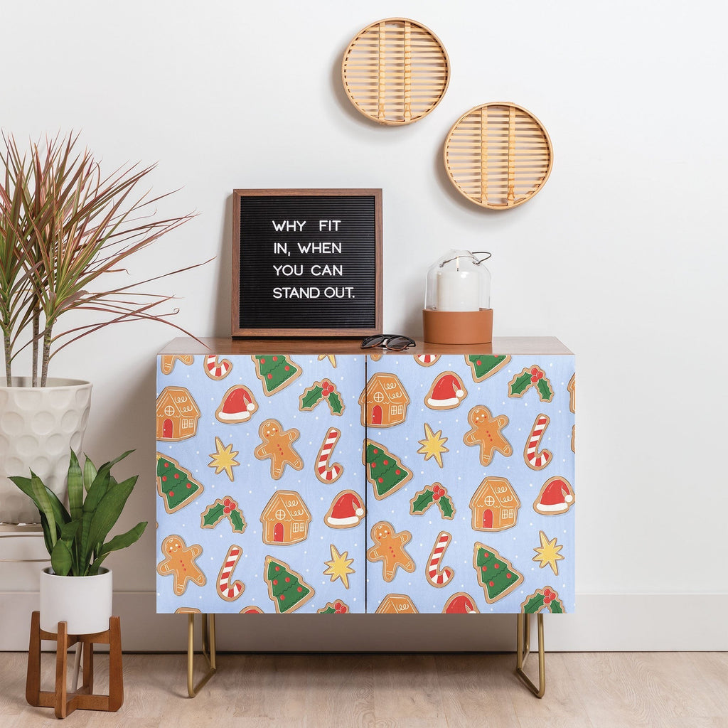 Love_Ryming Christmas Cookies Credenza