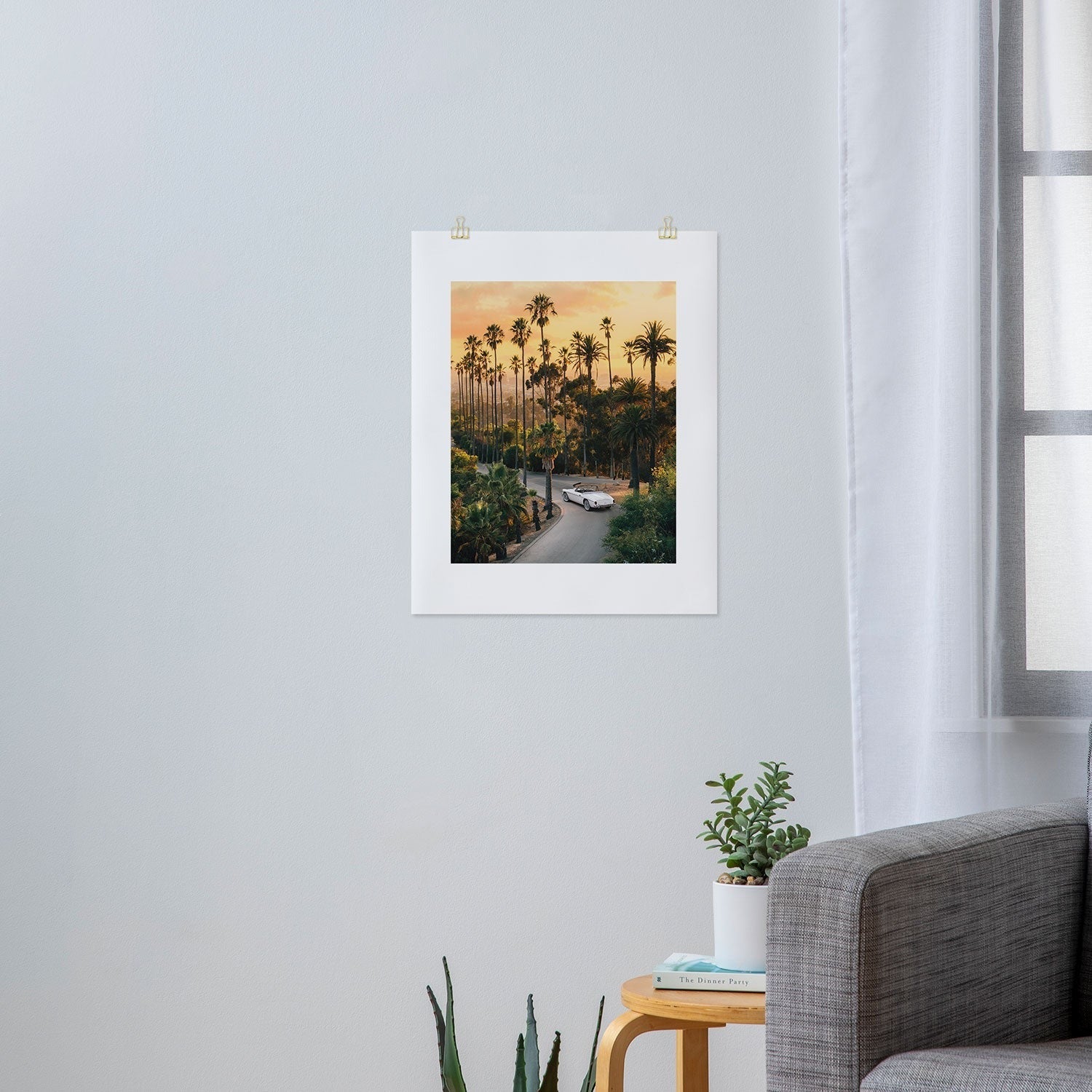 Gal Design Sunset Blvd Art Print