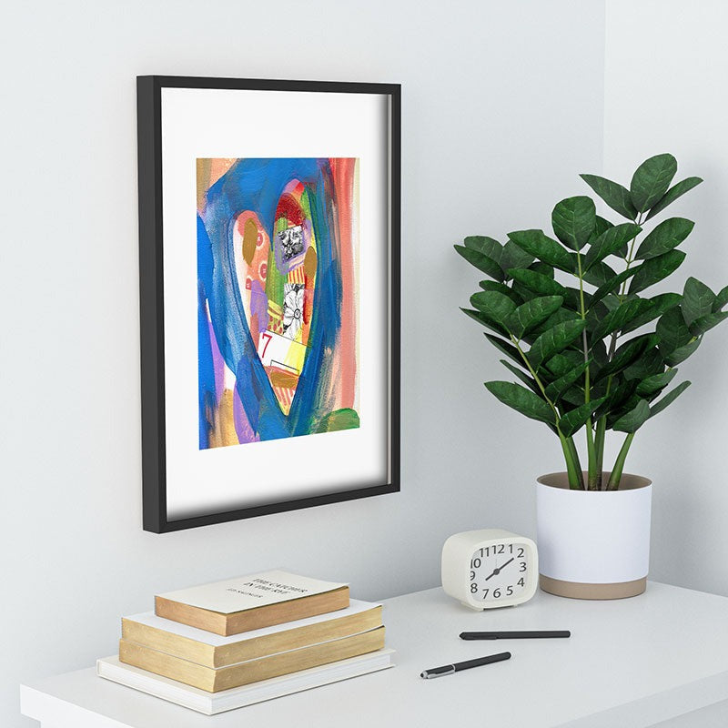 Natalie Baca Lucky in Love Recessed Framing Rectangle
