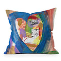 Natalie Baca Lucky in Love Throw Pillow