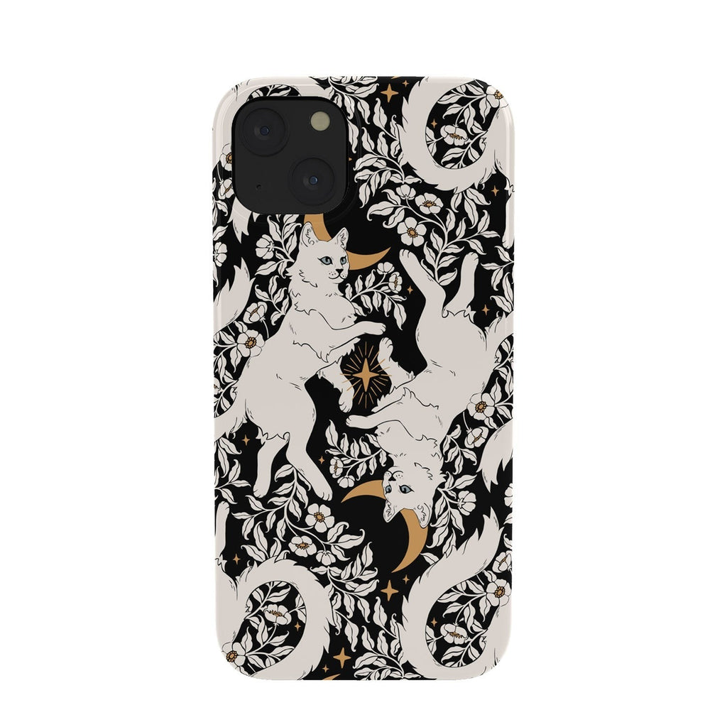 Avenie Celestial Cats Gold Phone Case