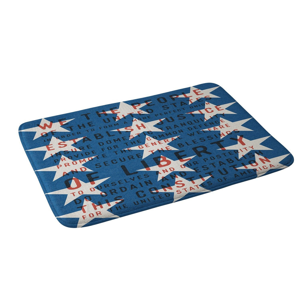 DENY Designs Starred Preamble Memory Foam Bath Mat