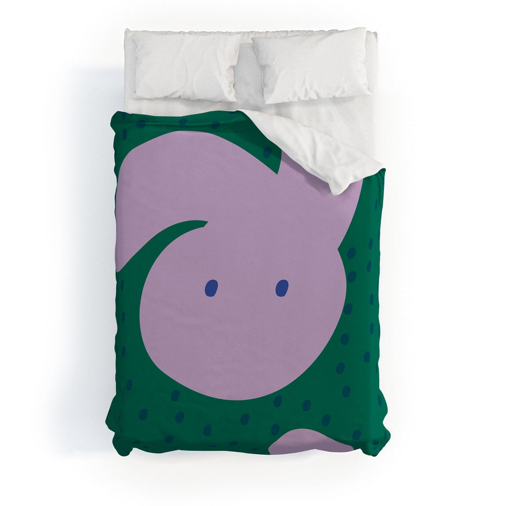 Camilla Foss Pebbles and Rabbit Duvet Cover