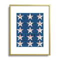 DENY Designs Starred Preamble Metal Framed Art Print