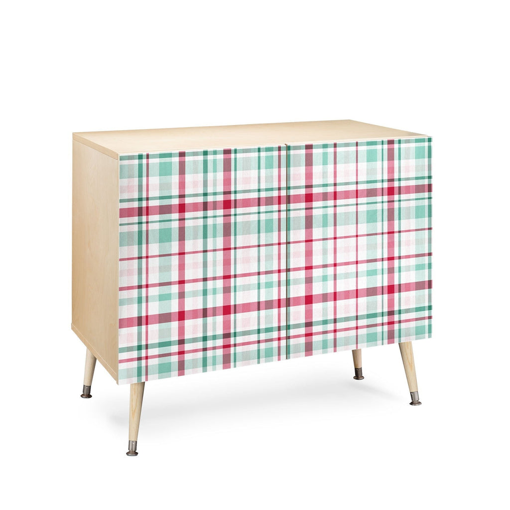 Lisa Argyropoulos Merry Vintage Plaid Credenza