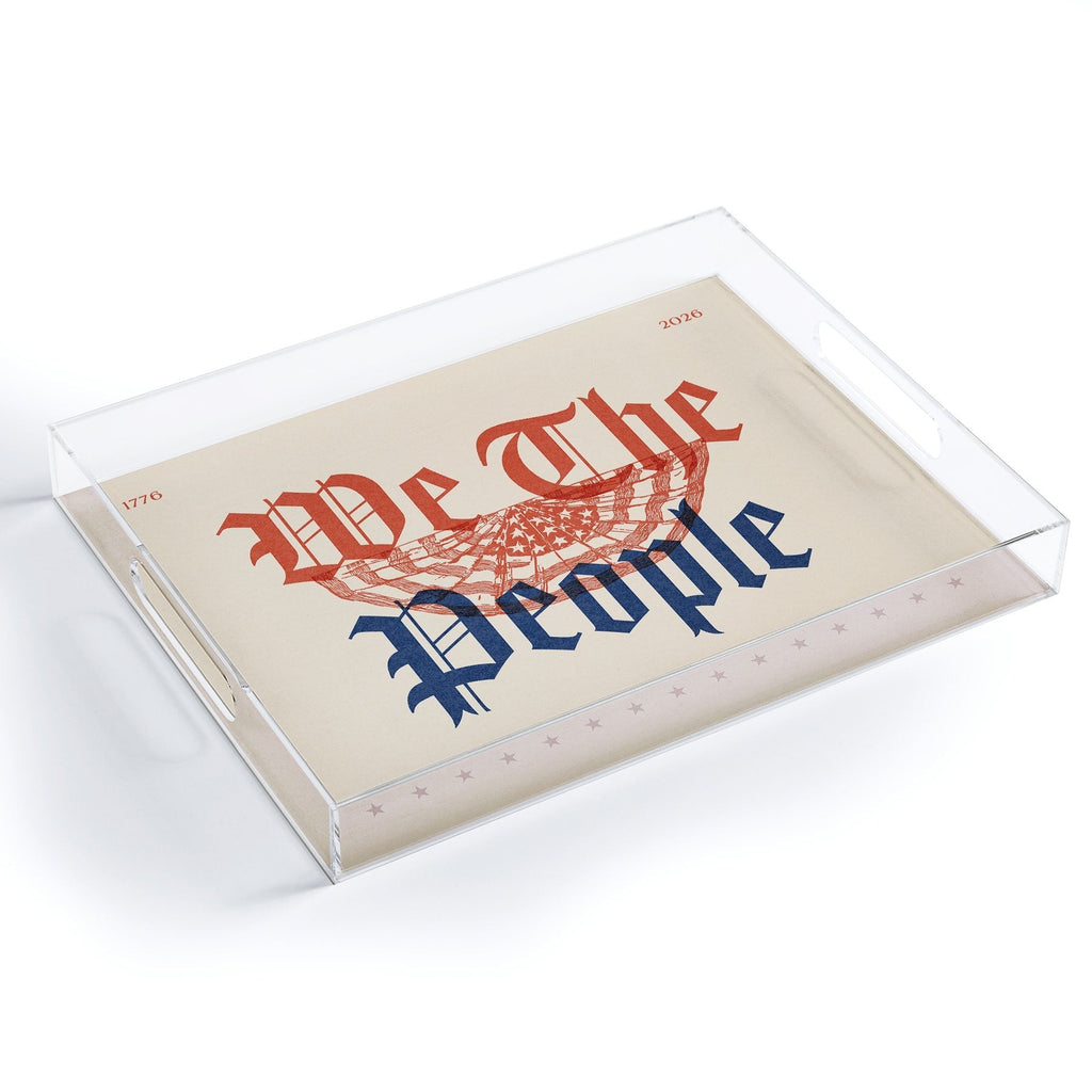 DENY Designs We The People ii Acrylic Tray