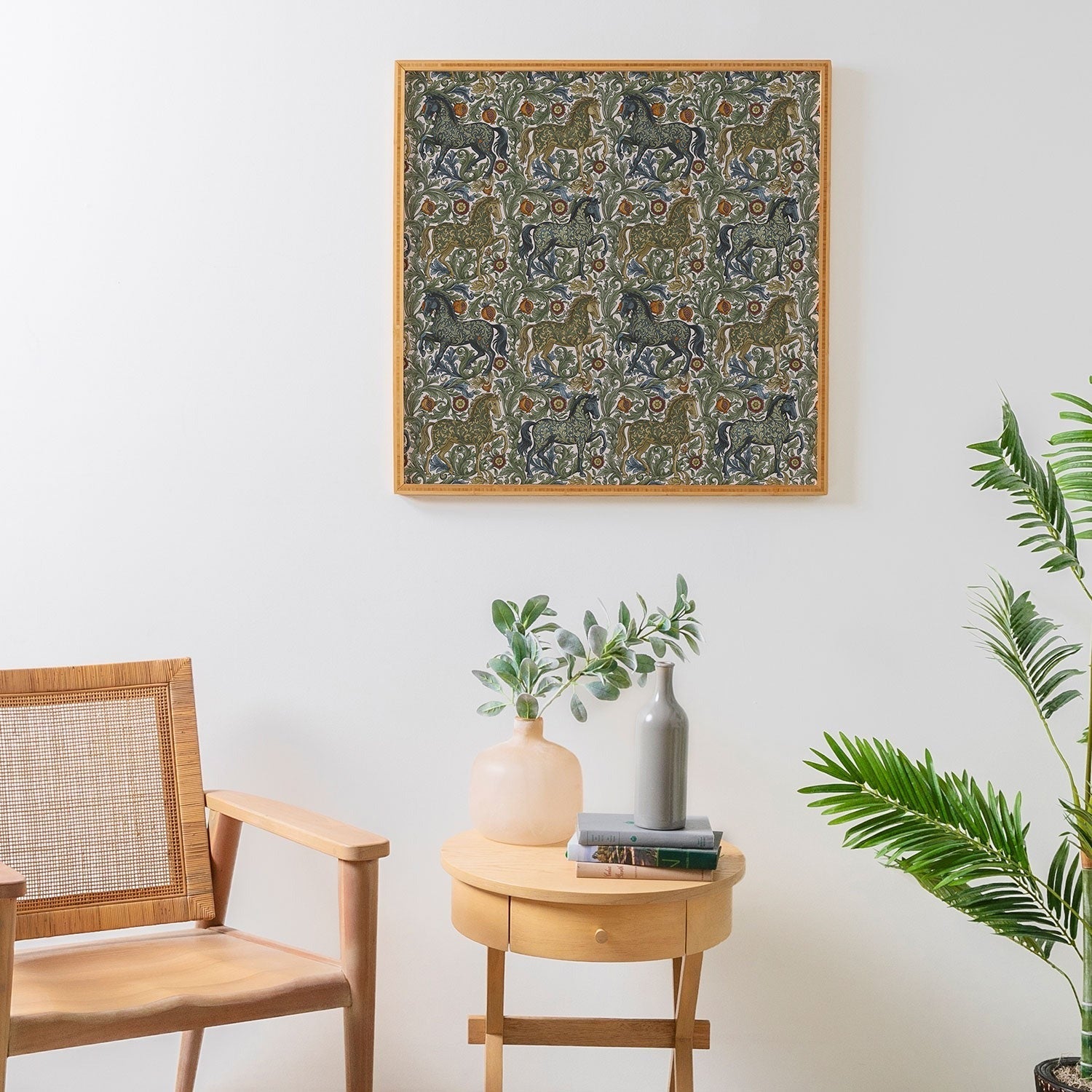 Marta Barragan Camarasa Renaissance Horse Garden Framed Wall Art