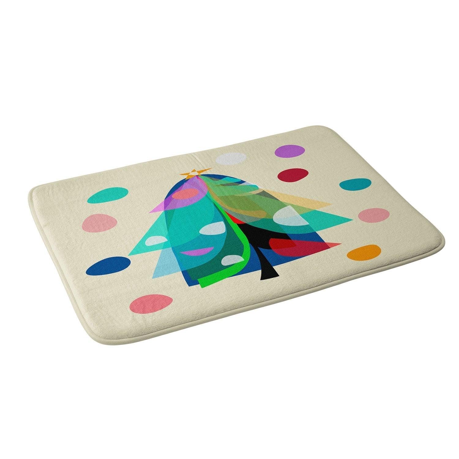 Mirimo Decorated Tree Memory Foam Bath Mat