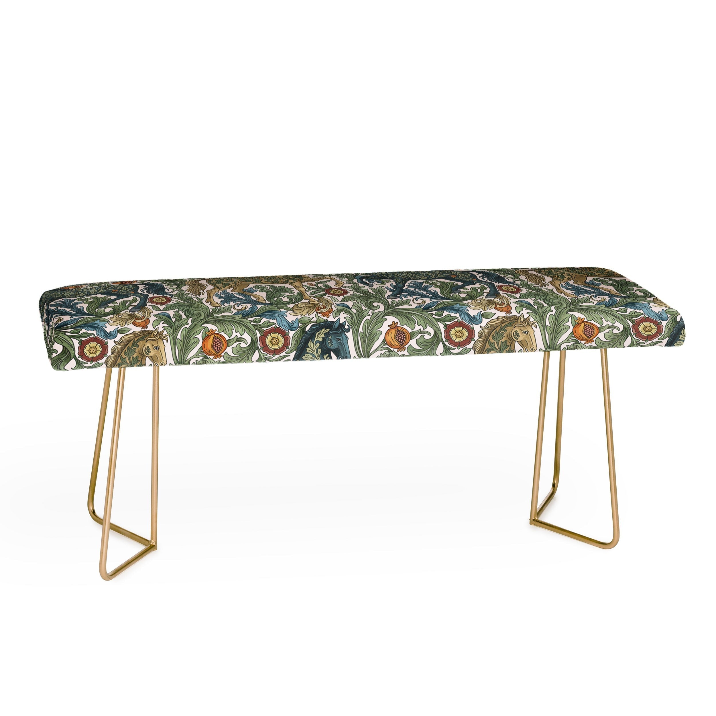Marta Barragan Camarasa Renaissance Horse Garden Bench