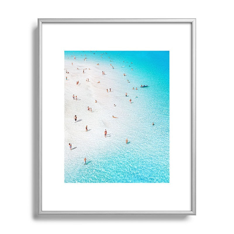 Gal Design Beach Daydream Metal Framed Art Print