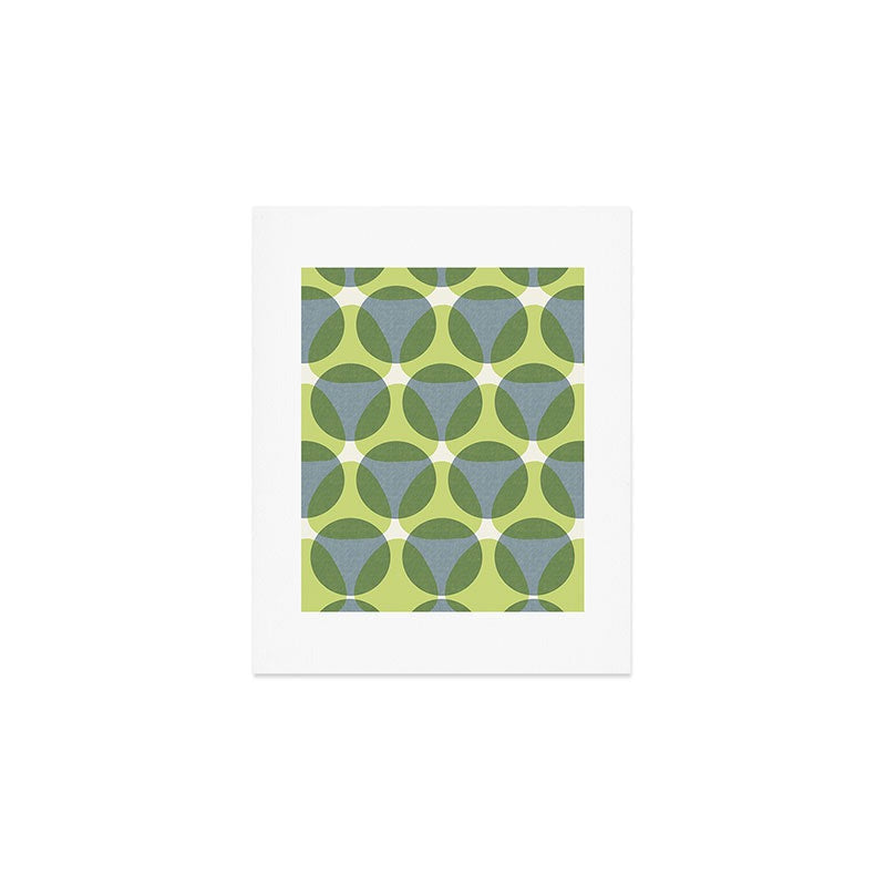 Marta Barragan Camarasa Stylish Retro Circle Art Print