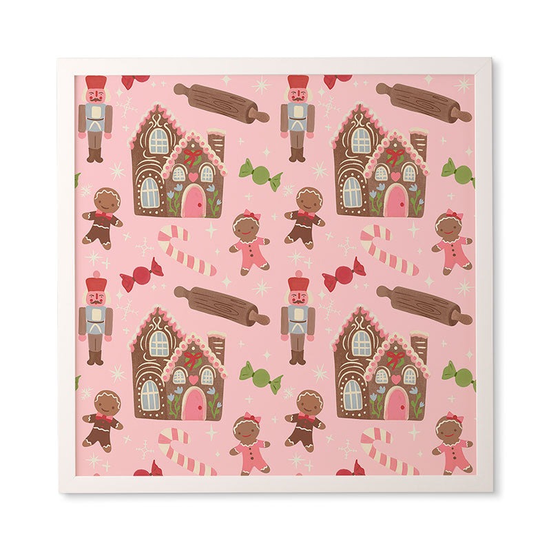 carriecantwell Sweet Christmas Holidays Framed Wall Art