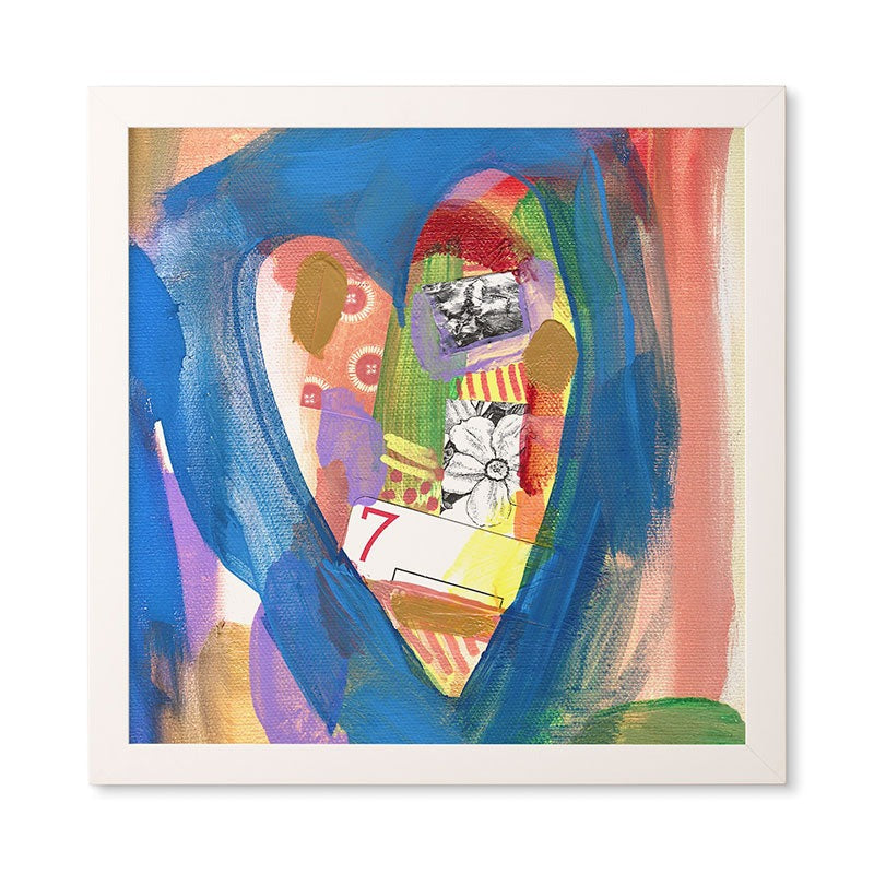 Natalie Baca Lucky in Love Framed Wall Art