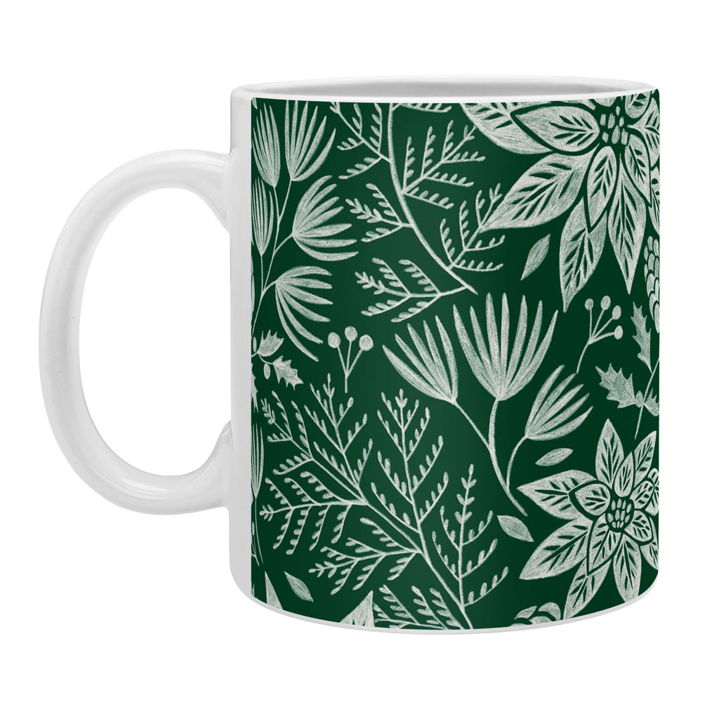 Pimlada Phuapradit Christmas Poinsettia Coffee Mug