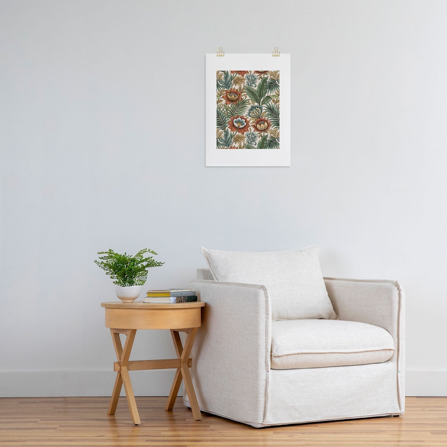 Marta Barragan Camarasa Retro Jungle Garden Art Print