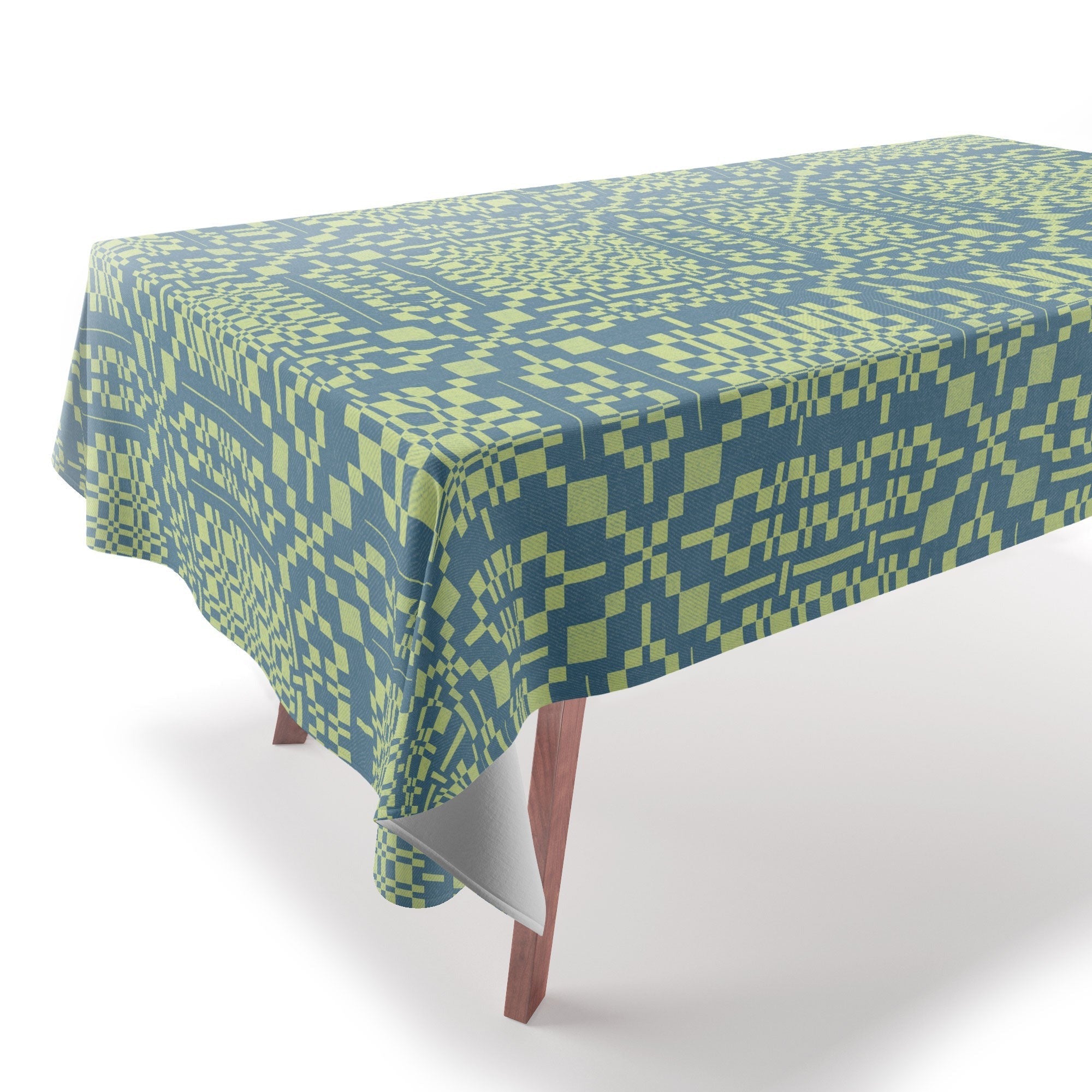 Marta Barragan Camarasa Nostalgic Grid Design Tablecloth