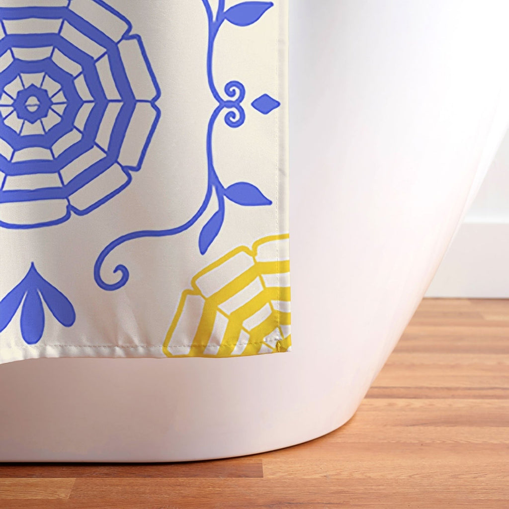 Design by Spark Dolce Vita Parasols Shower Curtain