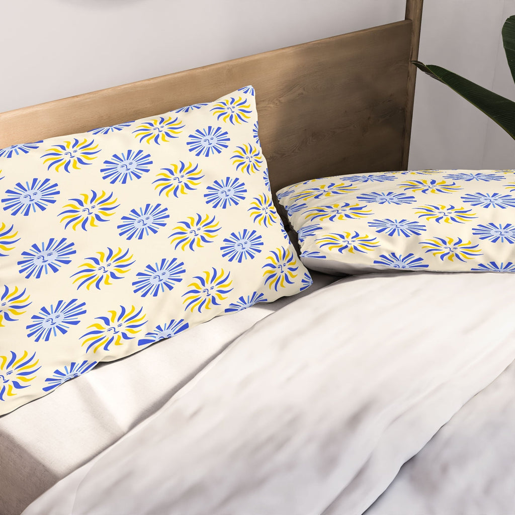 Design by Spark Dolce Vita Radial Sun Flames Pillow Shams