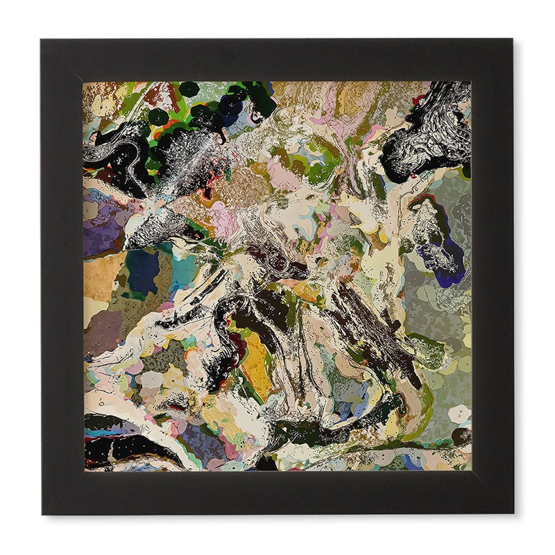 83 Oranges Echoes Beneath the Surface Framed Wall Art
