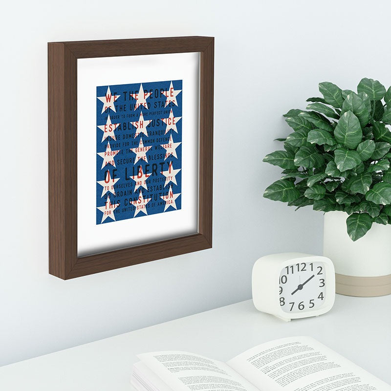 DENY Designs Starred Preamble Recessed Framing Rectangle