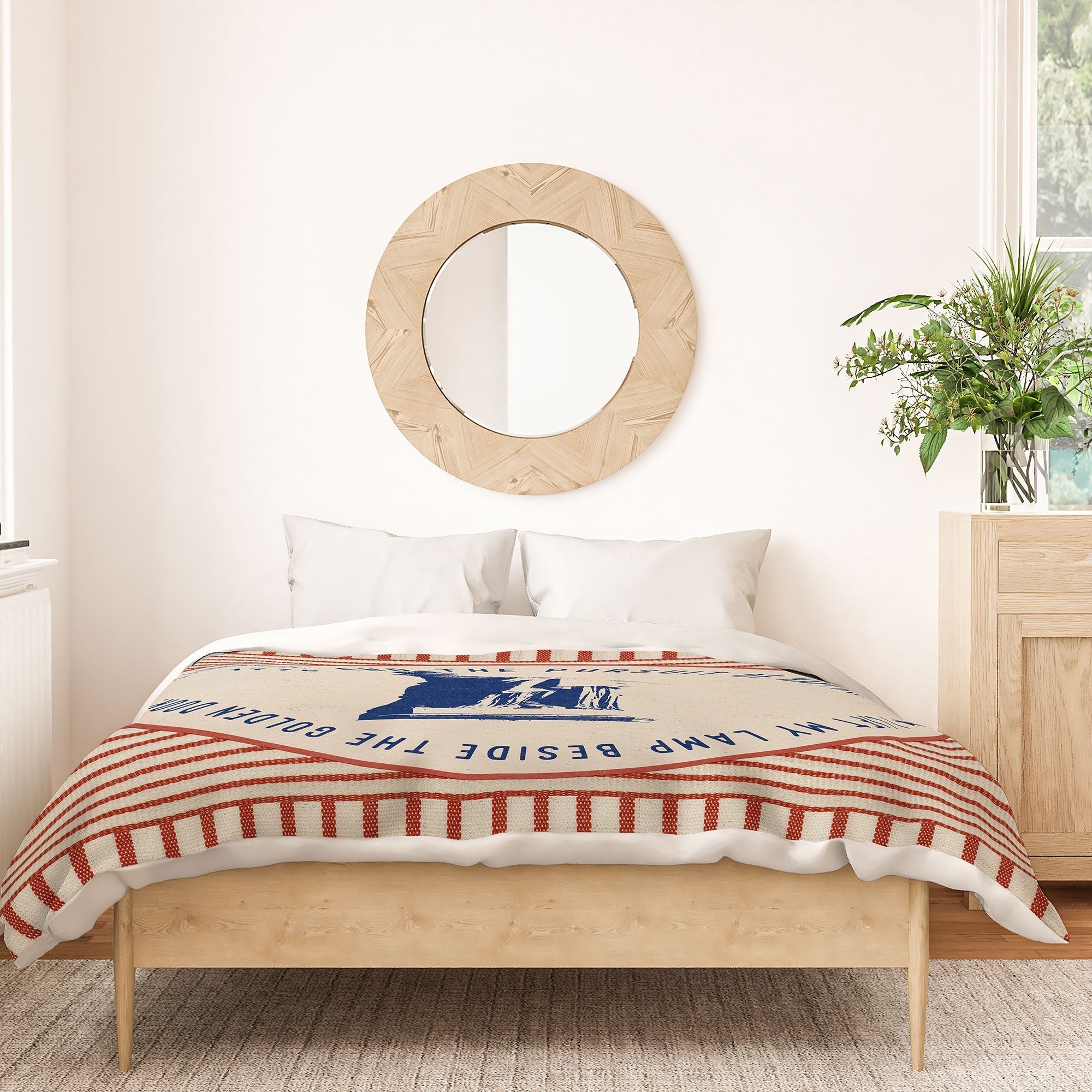 DENY Designs Life Liberty Duvet Cover